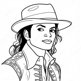 Pagina Para Colorir Do Michael Jackson 1981-1628