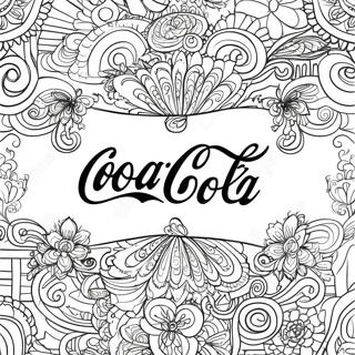 Coca Cola Páginas Para Colorir