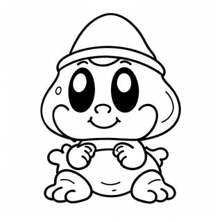 Pagina Para Colorir Do Personagem Goomba Fofo 19949-18610