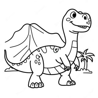 Dinossauros Páginas Para Colorir