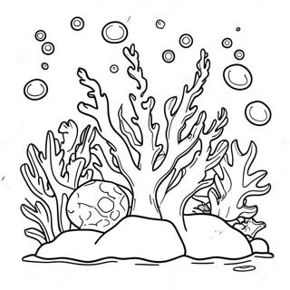 Pagina Para Colorir Recifes De Coral Subaquaticos 20040-18674