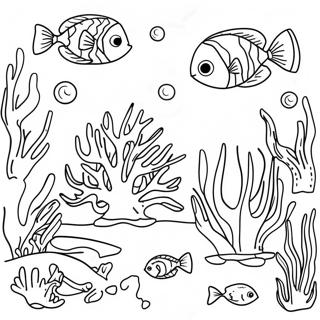 Pagina Para Colorir Recifes De Coral Subaquaticos 20040-18675