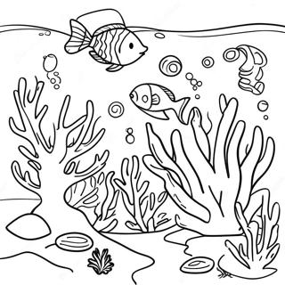 Pagina Para Colorir Recifes De Coral Subaquaticos 20040-18676