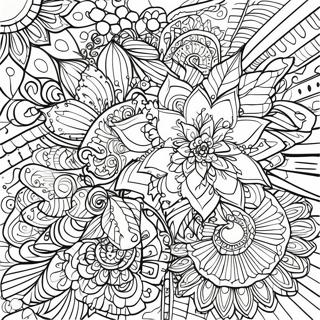 Pagina Para Colorir Mandala De Henna 20069-18694