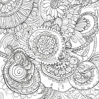 Pagina Para Colorir Padroes Intricados De Henna 20070-18699