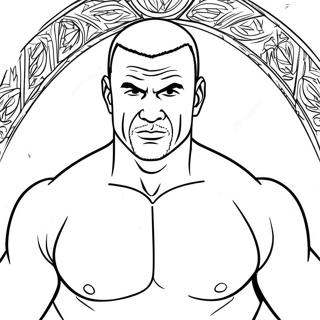 Pagina Para Colorir Wwe 20079-18702