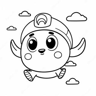 Pagina Para Colorir Do Cappy Voando Pelo Ceu 20202-18786