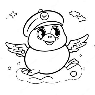 Pagina Para Colorir Do Cappy Voando Pelo Ceu 20202-18787