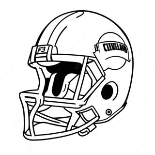 Pagina Para Colorir Do Logo Dos Cleveland Browns 20251-18822