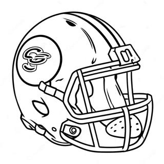 Pagina Para Colorir Do Capacete Do Cleveland Browns 20252-18828