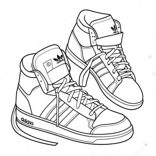 Pagina Para Colorir Dos Tenis Adidas 20272-18842