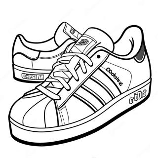 Pagina Para Colorir Dos Tenis Adidas 20272-18844