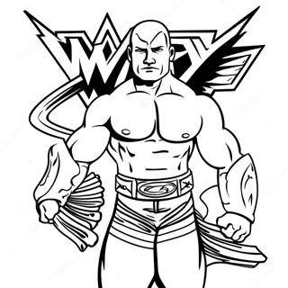 Pagina Para Colorir Personalizada Com Nome Da Wwe 20391-18936