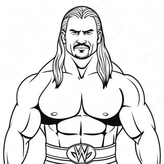 Pagina Para Colorir Personalizada Do Superastro Da Wwe 20392-18939