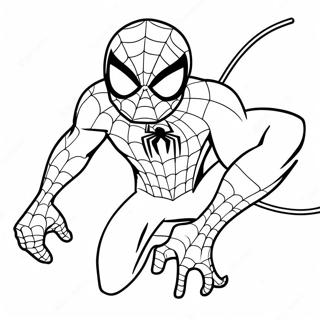 Homem-Aranha Sonic Páginas Para Colorir