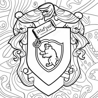 Pagina Para Colorir Emblema Hufflepuff 20461-18990