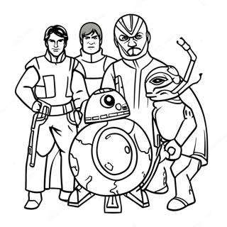 Pagina Para Colorir De Star Wars Rebels 20511-19031