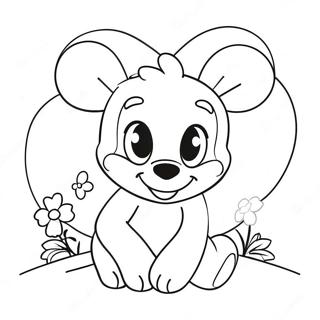 Pagina Para Colorir Dos Valentes Disney Fofos 2051-1683