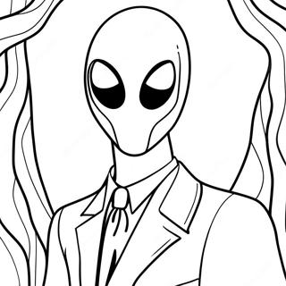 Pagina Para Colorir Do Slenderman 20541-19054