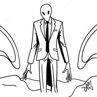 Pagina Para Colorir Do Slenderman 20541-19055