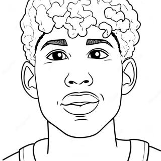 Pagina Para Colorir De Lamelo Ball 20591-19094