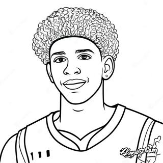 Pagina Para Colorir De Lamelo Ball 20591-19095