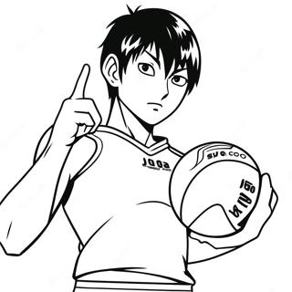 Pagina Para Colorir De Kageyama Tobio Servindo A Bola 20662-19156