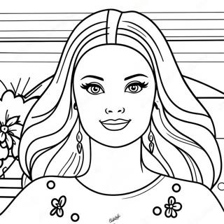 Pagina Para Colorir Do Filme Da Barbie 20701-19182