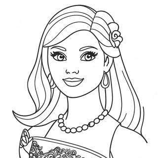 Pagina Para Colorir Do Filme Da Barbie 20701-19183