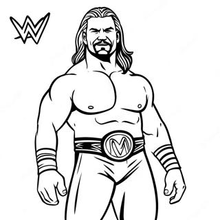 Pagina Para Colorir Da Wwe 20711-19191