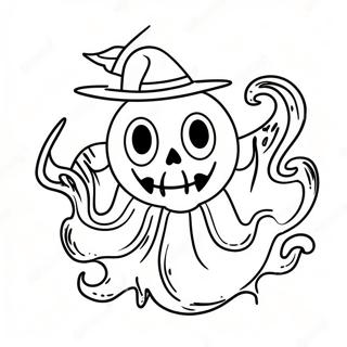 Pagina Para Colorir Do Logo Assustador Do Spirit Halloween 20722-19203