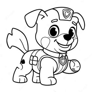 Pagina Para Colorir Do Rocky Da Patrulha Canina Em Acao 20783-19244