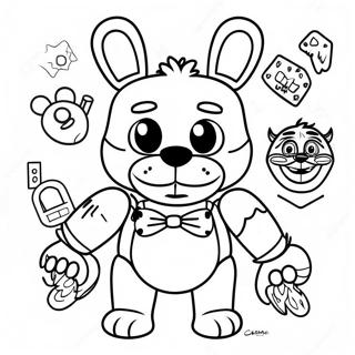 Pagina Para Colorir De Fnaf Security Breach 2081-1708