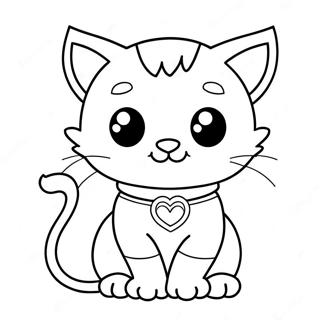 Pagina Para Colorir Do Super Gatinho 20852-19295