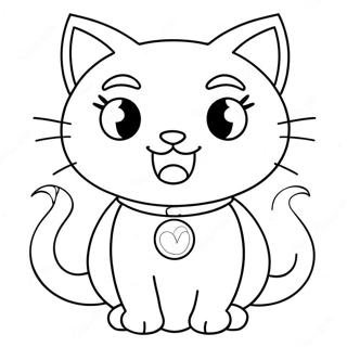 Pagina Para Colorir Do Super Gatinho 20852-19296