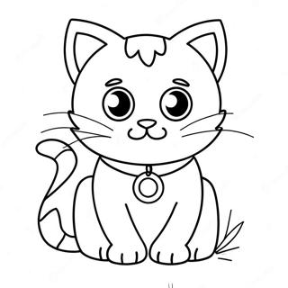 Pagina Para Colorir Do Super Gatinho Aventureiro 20853-19298