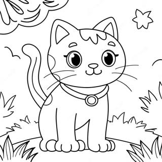 Pagina Para Colorir Do Super Gatinho Aventureiro 20853-19300