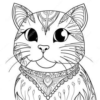 Pagina Para Colorir De Gato Sassy Com Atitude 2092-1718