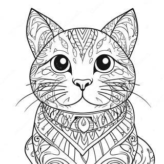 Pagina Para Colorir De Gato Sassy Com Atitude 2092-1719