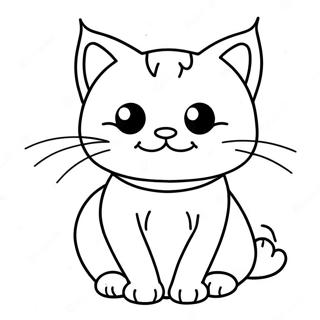 Pagina Para Colorir De Gato Sassy Com Atitude 2092-1720