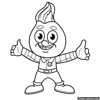 Jimmy Neutron Páginas Para Colorir