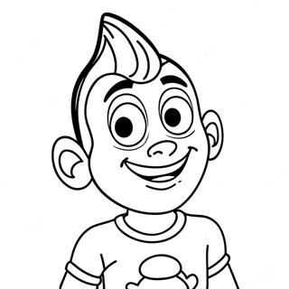 Pagina Para Colorir Jimmy Neutron 20932-19360