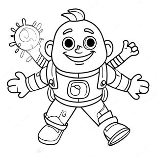 Pagina Para Colorir Jimmy Neutron Com Jetpack 20933-19361