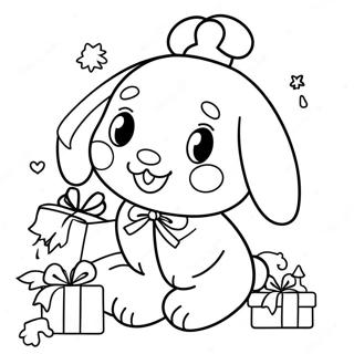 Pagina Para Colorir De Cinnamoroll Natal 20962-19382