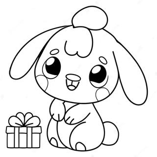 Pagina Para Colorir De Cinnamoroll Natal 20962-19383