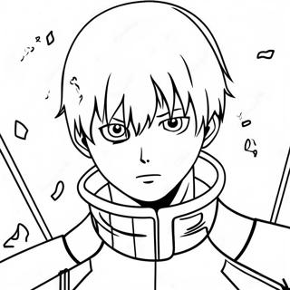 Pagina Para Colorir De Kaneki Ken Em Batalha 20973-19396