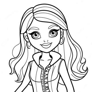 Pagina Para Colorir De Bratz Fashionista Na Moda 20993-19409