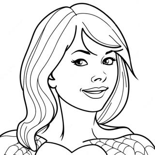 Pagina Para Colorir Da Gwen Stacy 21022-19430