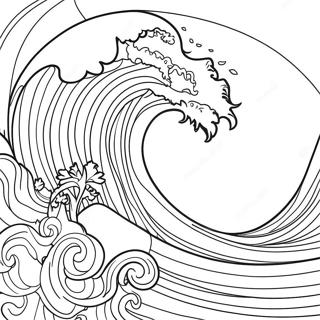 Pagina Para Colorir Da Onda De Tsunami Massiva 21033-19441