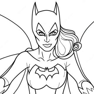 Pagina Para Colorir Da Batgirl 21082-19474